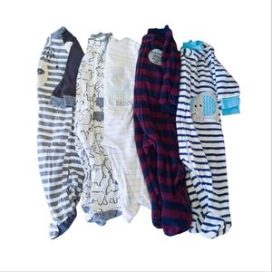 Baby Boys Pajama Bundle Size 3-6 Months Infant Clothing